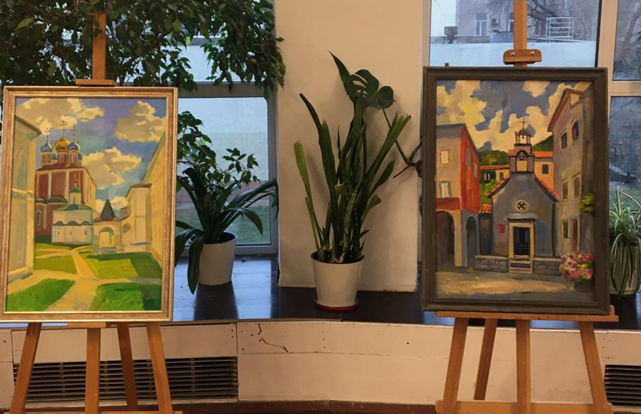 23Открытие выставки Н.Зинченко в ЦДРИ. 01.11.19 ИКИ МГПУ