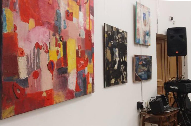 7Открытие выставки Н.Зинченко в ЦДРИ. 01.11.19 ИКИ МГПУ