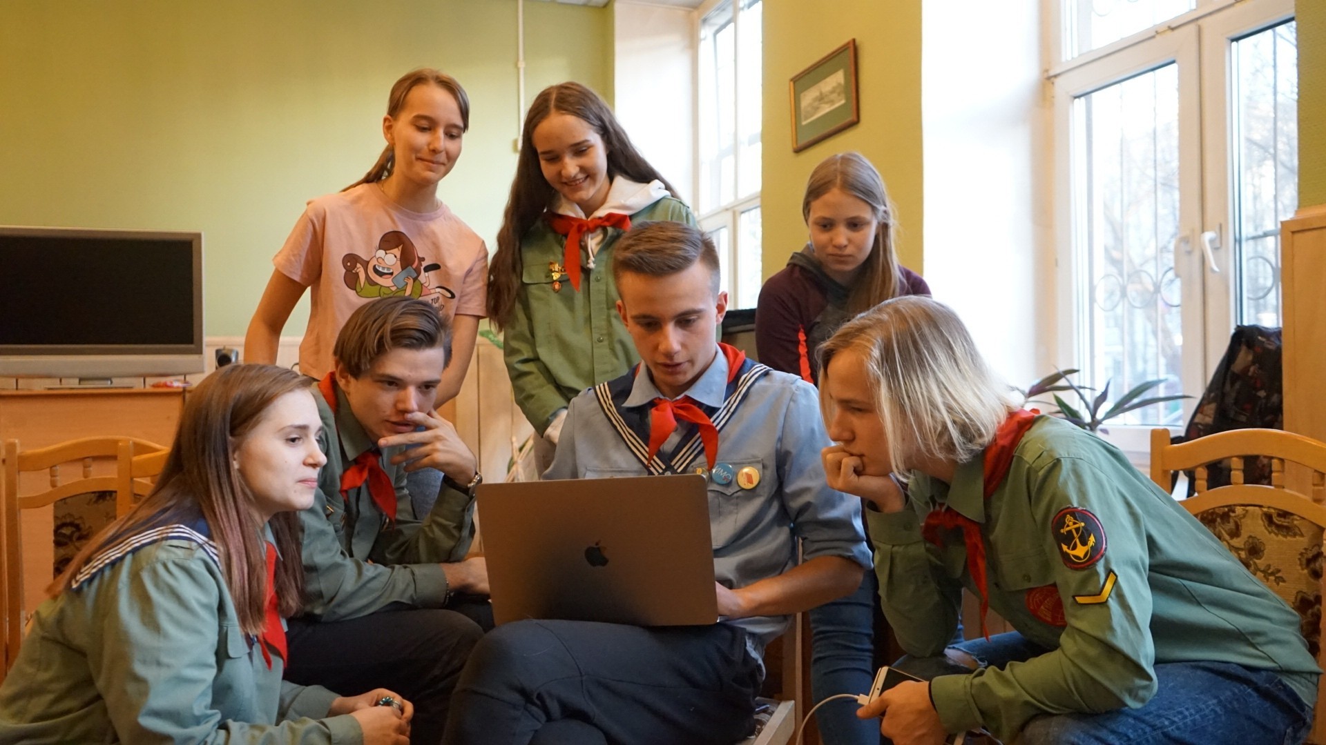 Приглашаем ребят 11&minus;16 лет в&nbsp;&laquo;Пионерскую дружину &laquo;Сигнальщики&raquo;