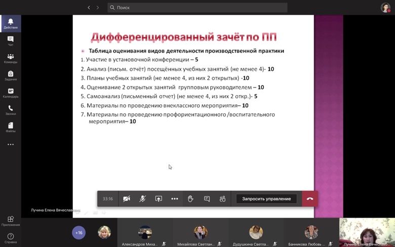 Производственная практика в ИИЯ-2020