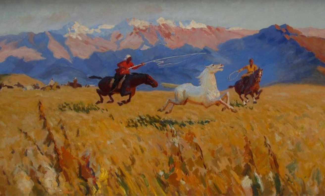 Online | В ИКИ прошла онлайн-лекция о казахской живописи