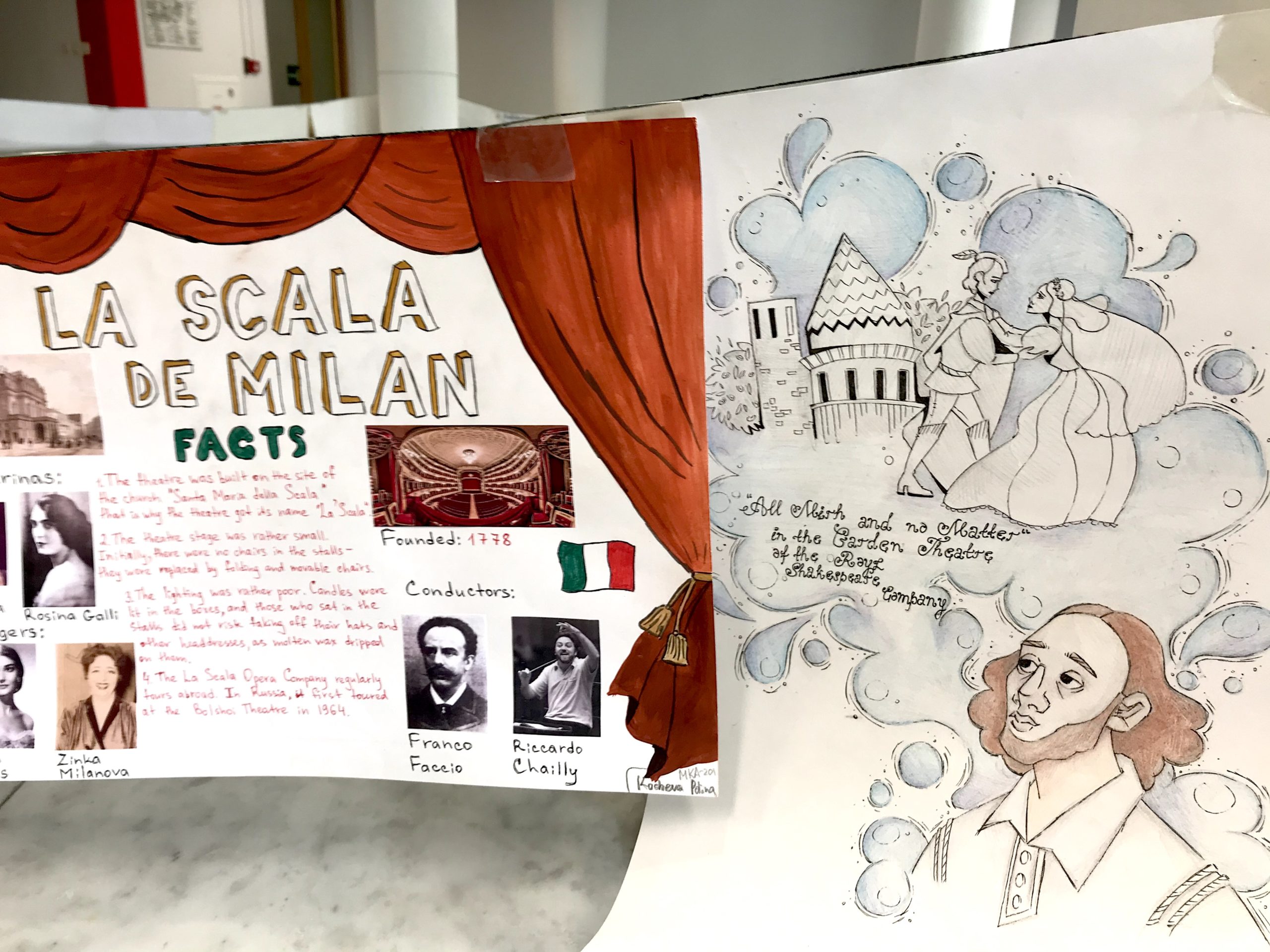 Над её созданием трудились первокурсники Института направления "Лингвистика. Межкультурная коммуникация"