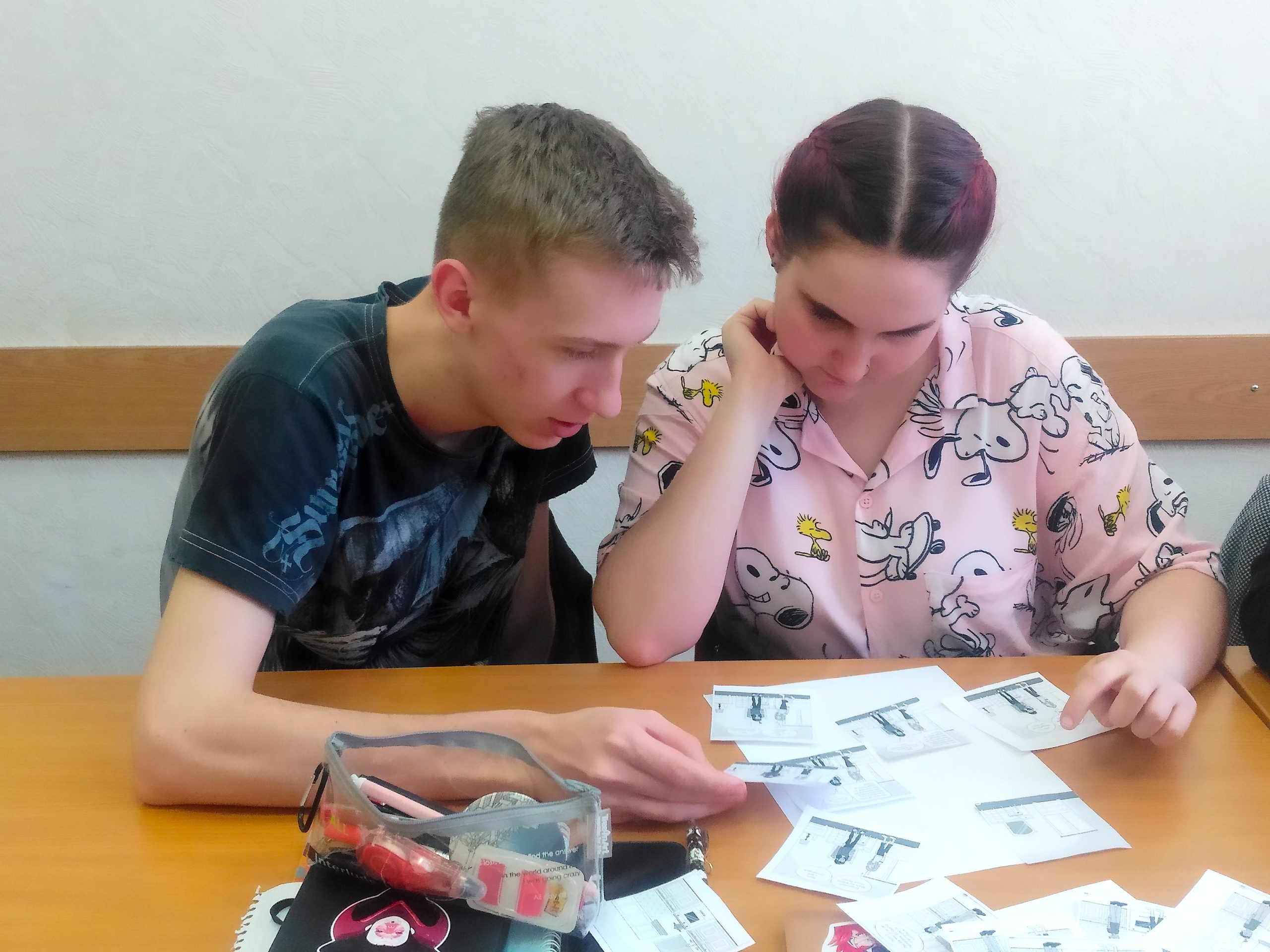 комиксы ИИЯ МГПУ