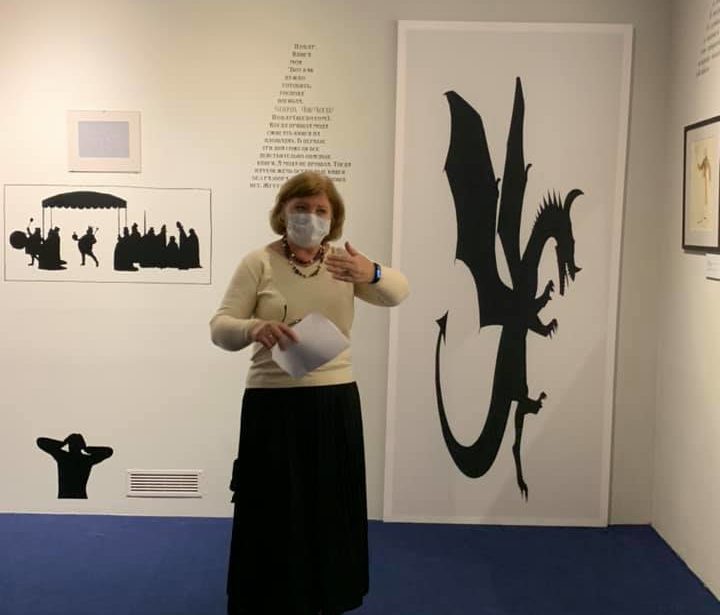 Кураторская экскурсия Натальи Громовой для практикантов МГПУ