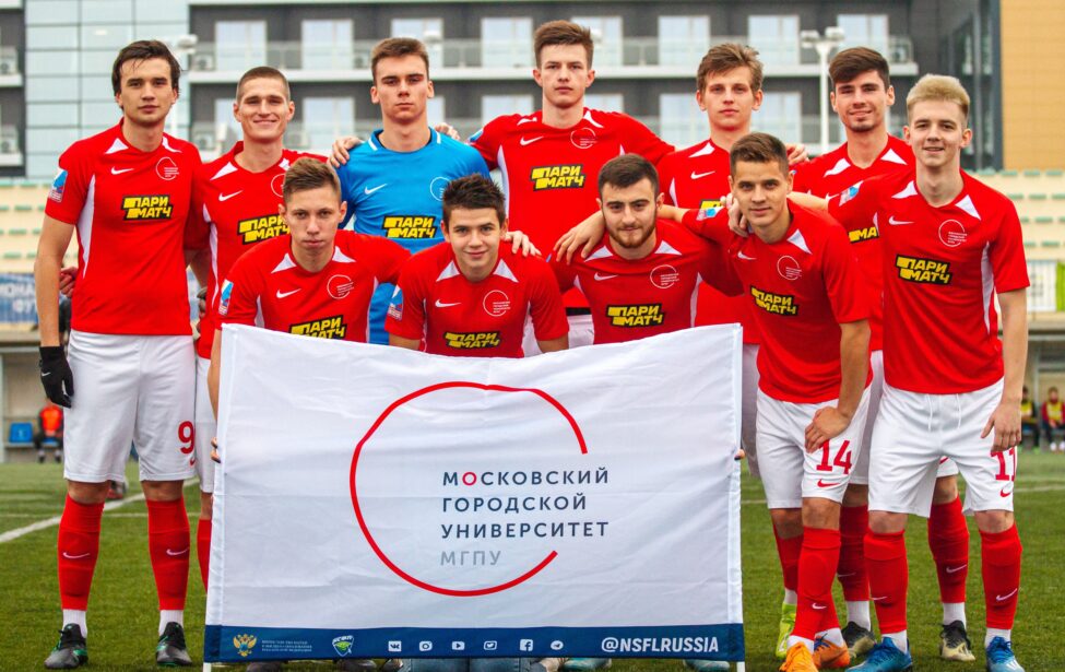 Сборная МГПУ по&nbsp;футболу завершила сезон НСФЛ на&nbsp;третьем месте