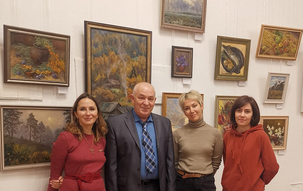 Краски жизни. Магистрантки ИКИ приняли участие в&nbsp;выставке в&nbsp;ЦДРИ