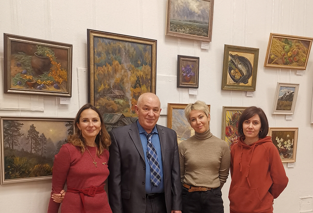 Краски жизни. Магистрантки ИКИ приняли участие в&nbsp;выставке в&nbsp;ЦДРИ