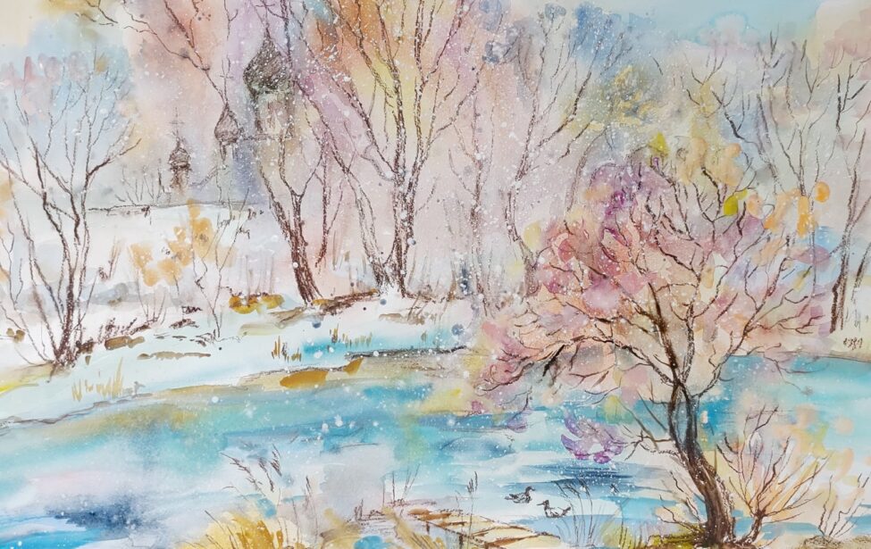 Под небом голубым | Выставка Марии Семёновой в&nbsp;Переславле-Залесском