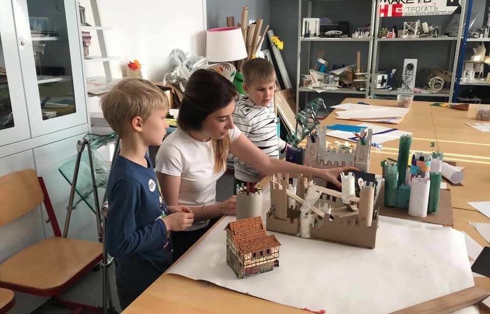 Осталось 2 места в&nbsp;Архитектурной студии для детей 4&minus;6 лет