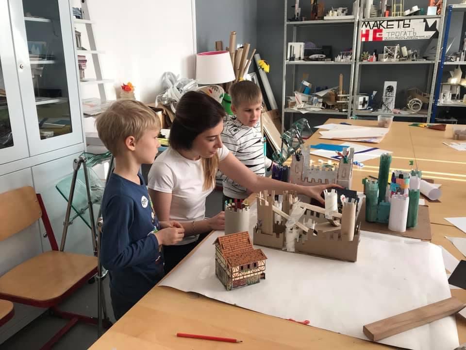 Осталось 2 места в Архитектурной студии для детей 4−6 лет