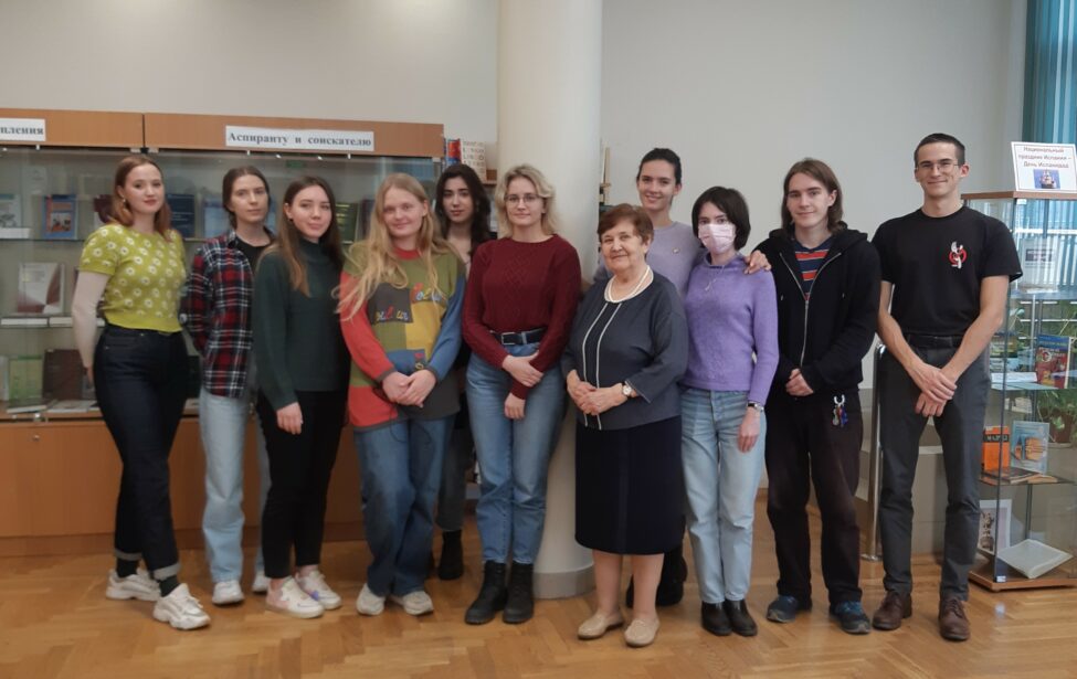 Урок в&nbsp;Библиотеке института иностранных языков