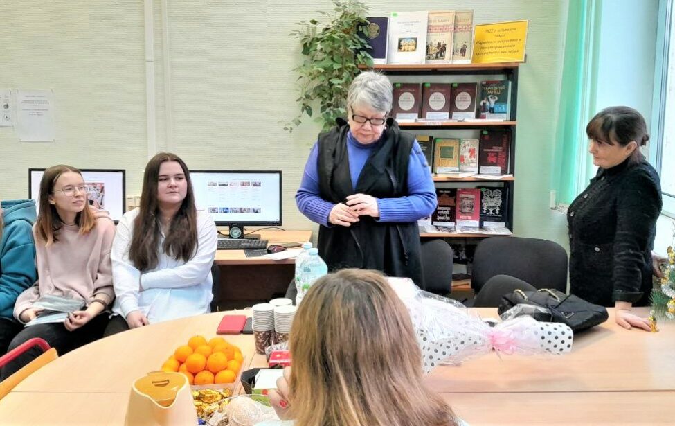 Стихи как жизнь… В ИКИ прошла встреча с поэтессой Ольгой Ильницкой