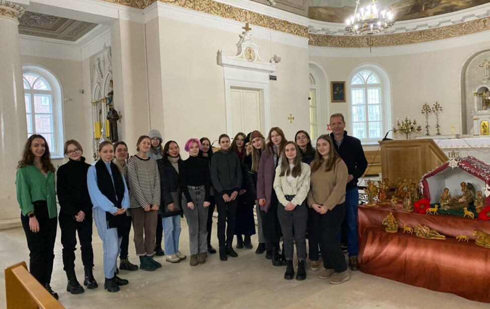 Студенты кафедры романской филологии отпраздновали Рождество