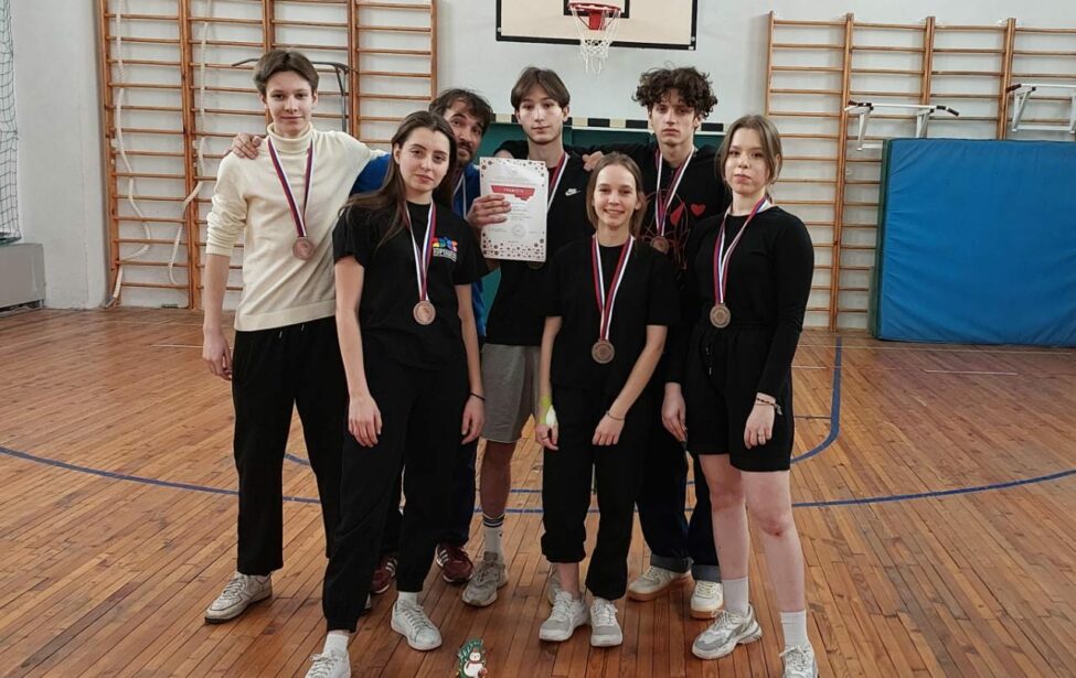 Сборная Предуниверсария по&nbsp;волейболу заняла 3 место в&nbsp;турнире среди колледжей МГПУ