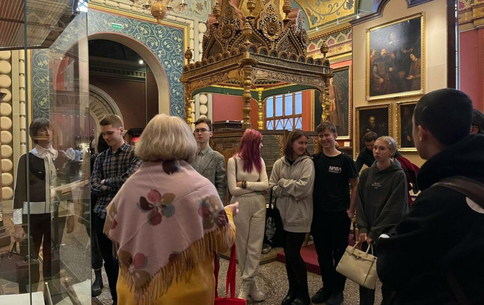 Студенты колледжа посетили Государственный исторический музей