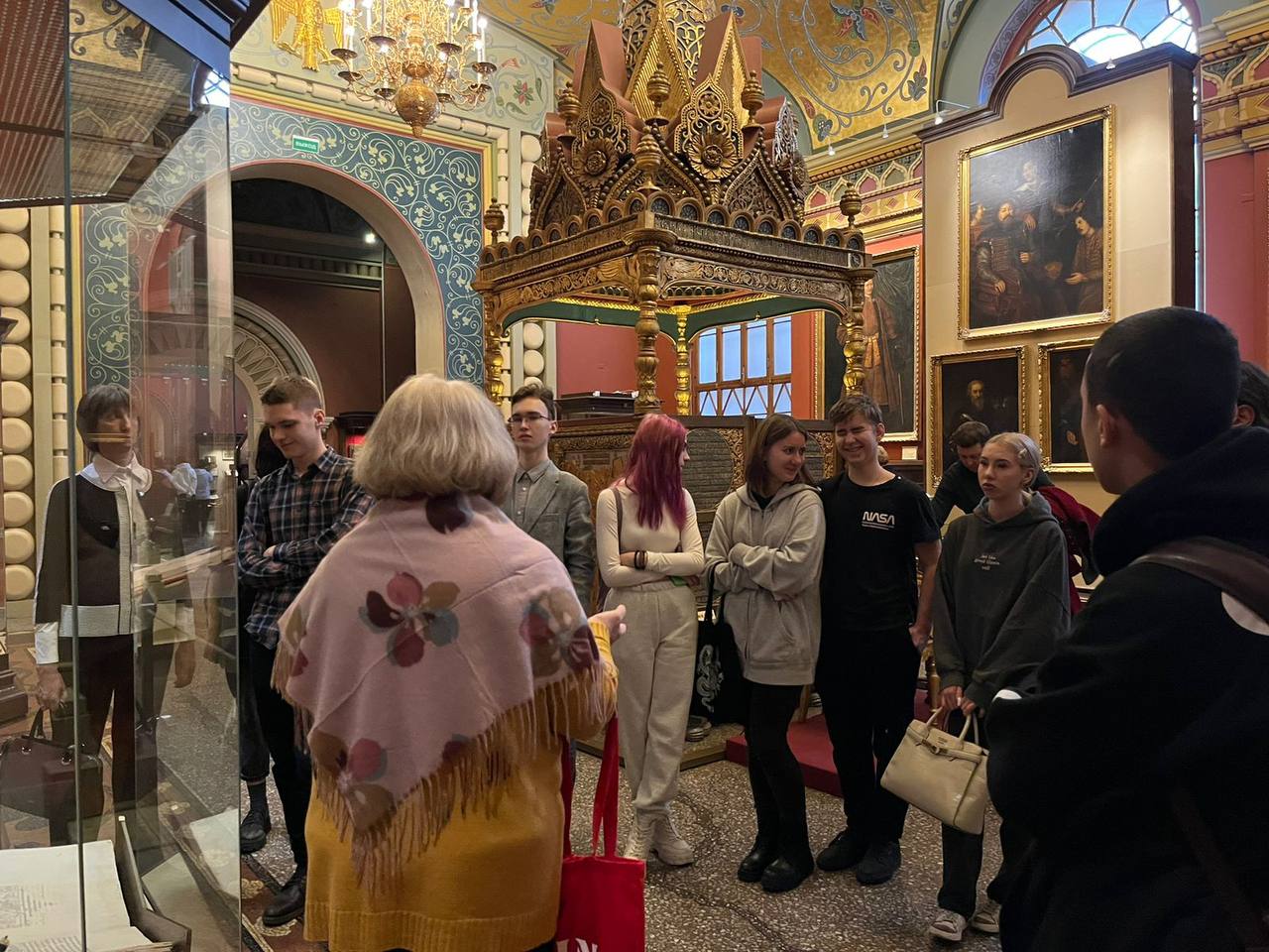 Студенты колледжа посетили Государственный исторический музей