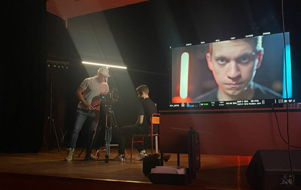 В ИКИ прошёл мастер-класс Филиппа Коршунова по работе актёра с камерой