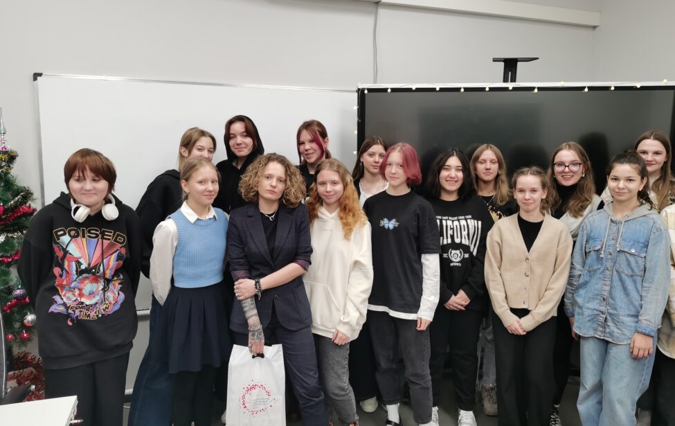 Встреча студентов Предуниверсария с М.А.Авериной