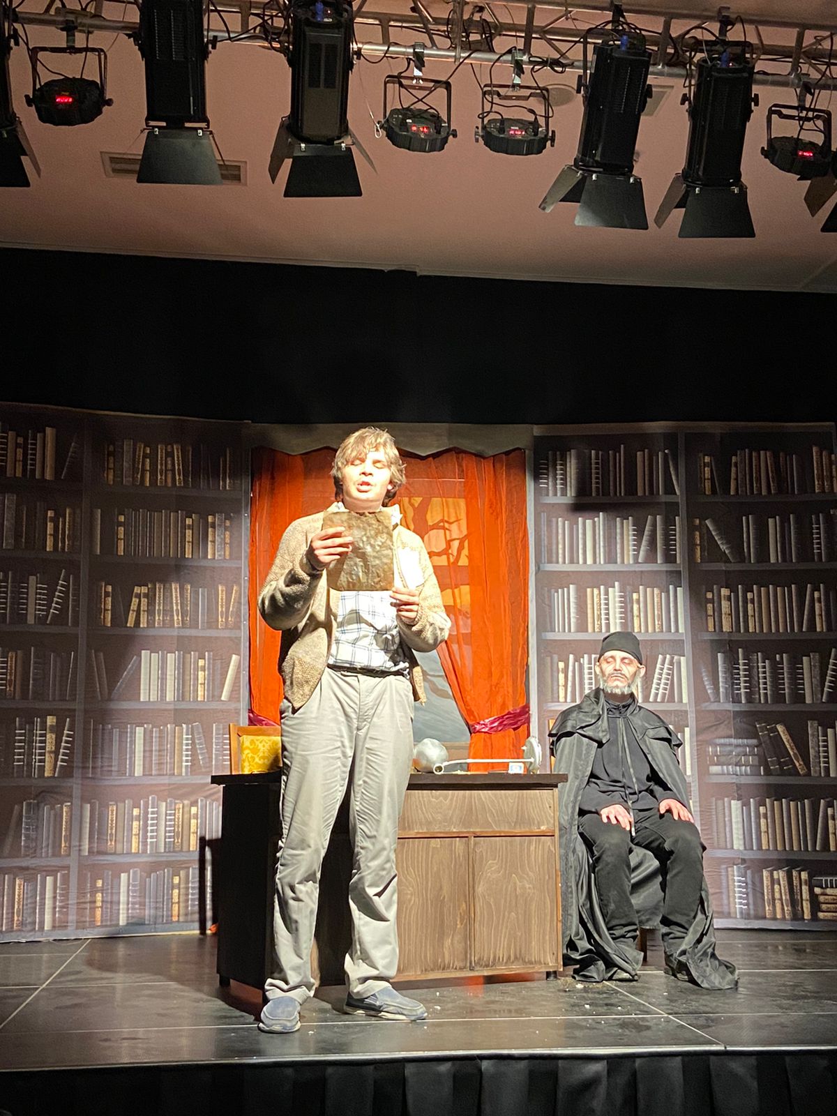 В Старт-ПРО прошел спектакль «Ночной разговор»