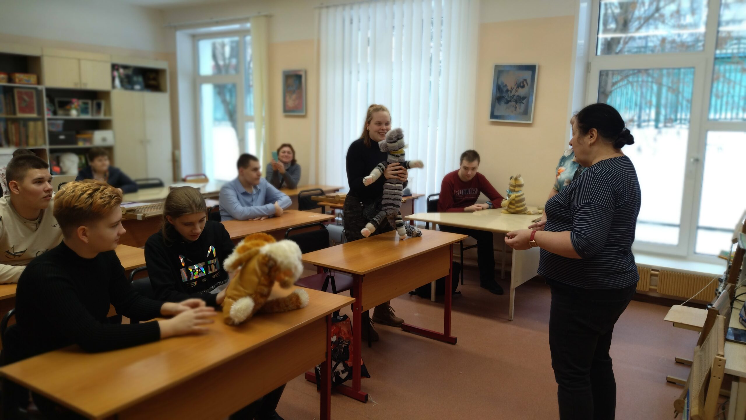 Профориентационные мастер-классы для учащихся с ментальными нарушениями