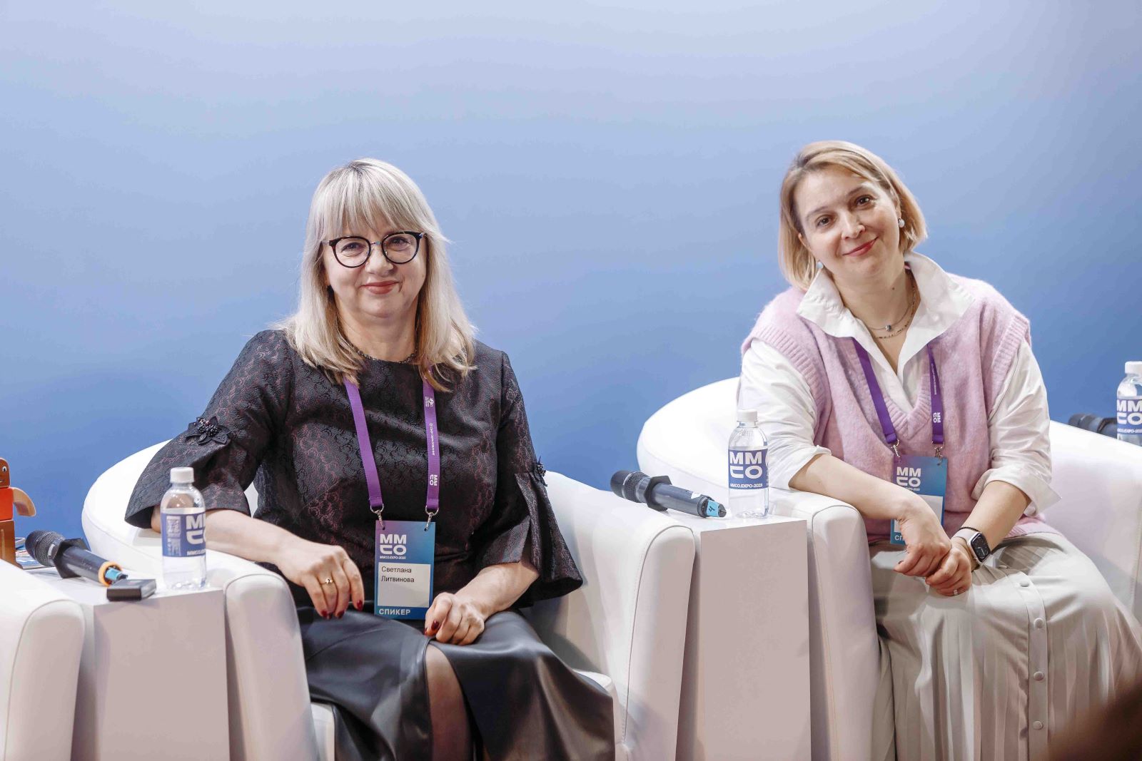 Светлана Литвинова и Юлия Челышева МГПУ на ММСО2023