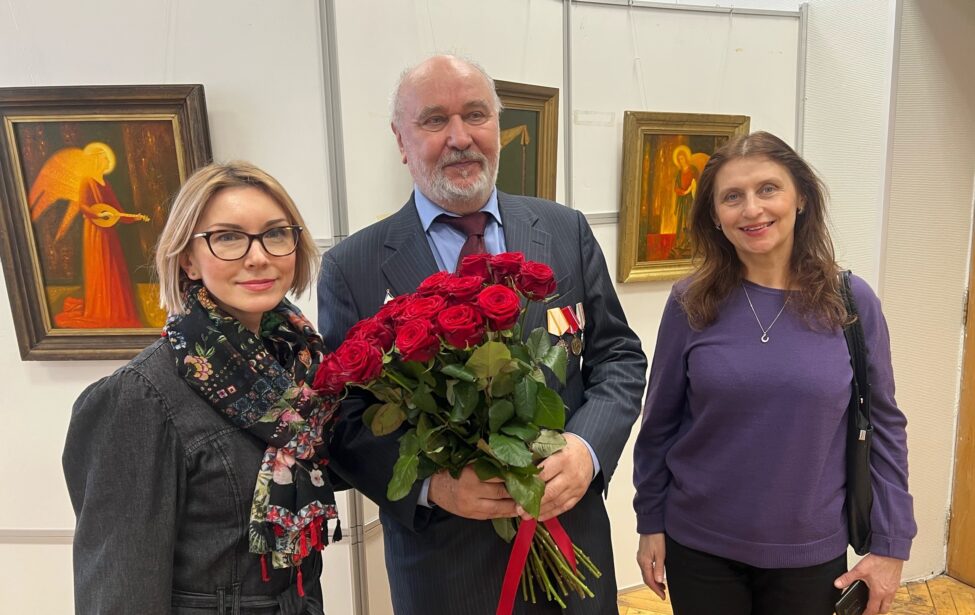 Открылась юбилейная выставка Виктора Дубровина