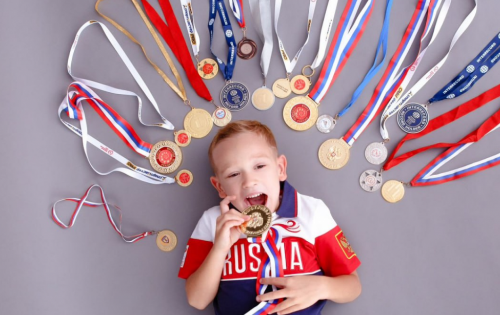 Первоклассника московской школы уже 6 раз занесли в&nbsp;Книги рекордов