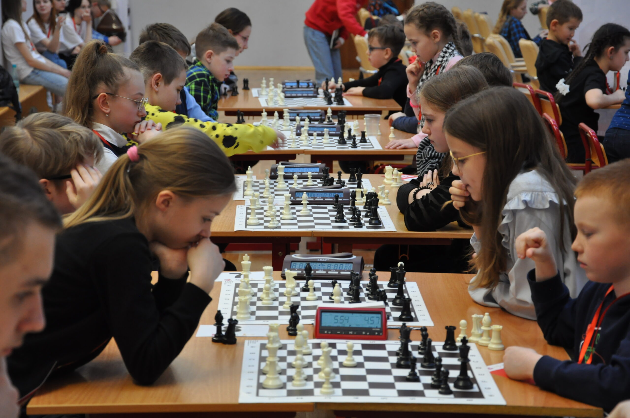 Юные шахматисты сразились в чемпионате