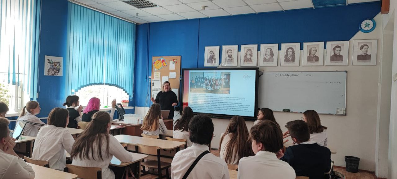 Профориентационная встреча с&nbsp;учениками Лингвистической вертикали