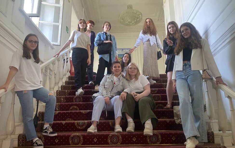 Посещение выставки Клода Моне