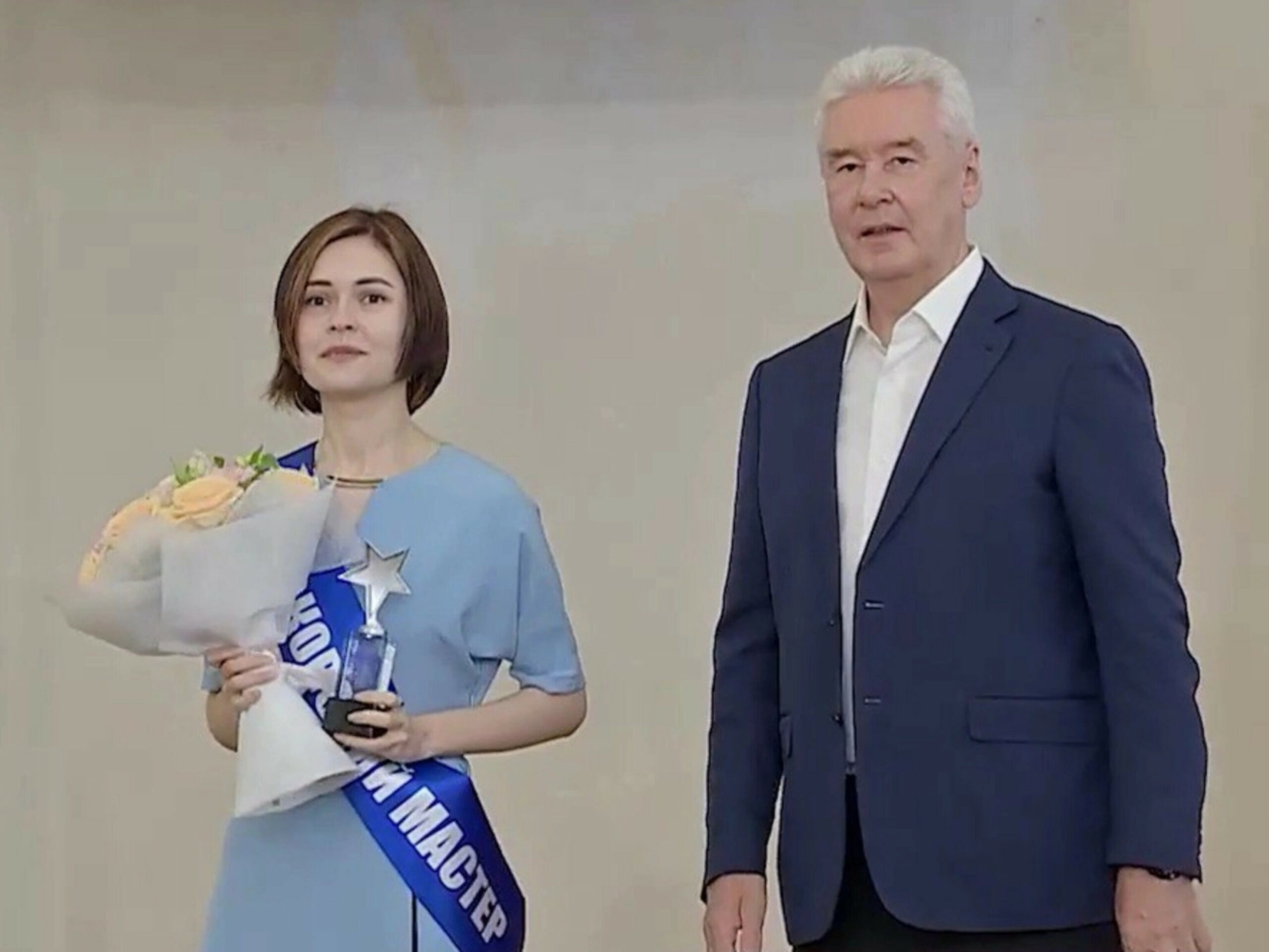 Мэр Москвы наградил Анну Храброву