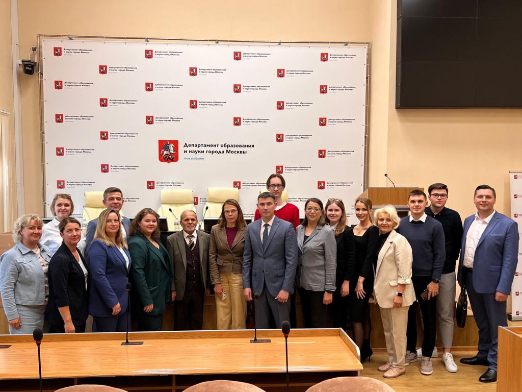 Встреча с магистрантами в Департаменте образования и науки города Москвы