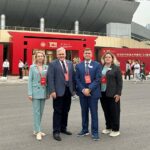 Ректор МГПУ в Педагогическом университете Центрального Китая