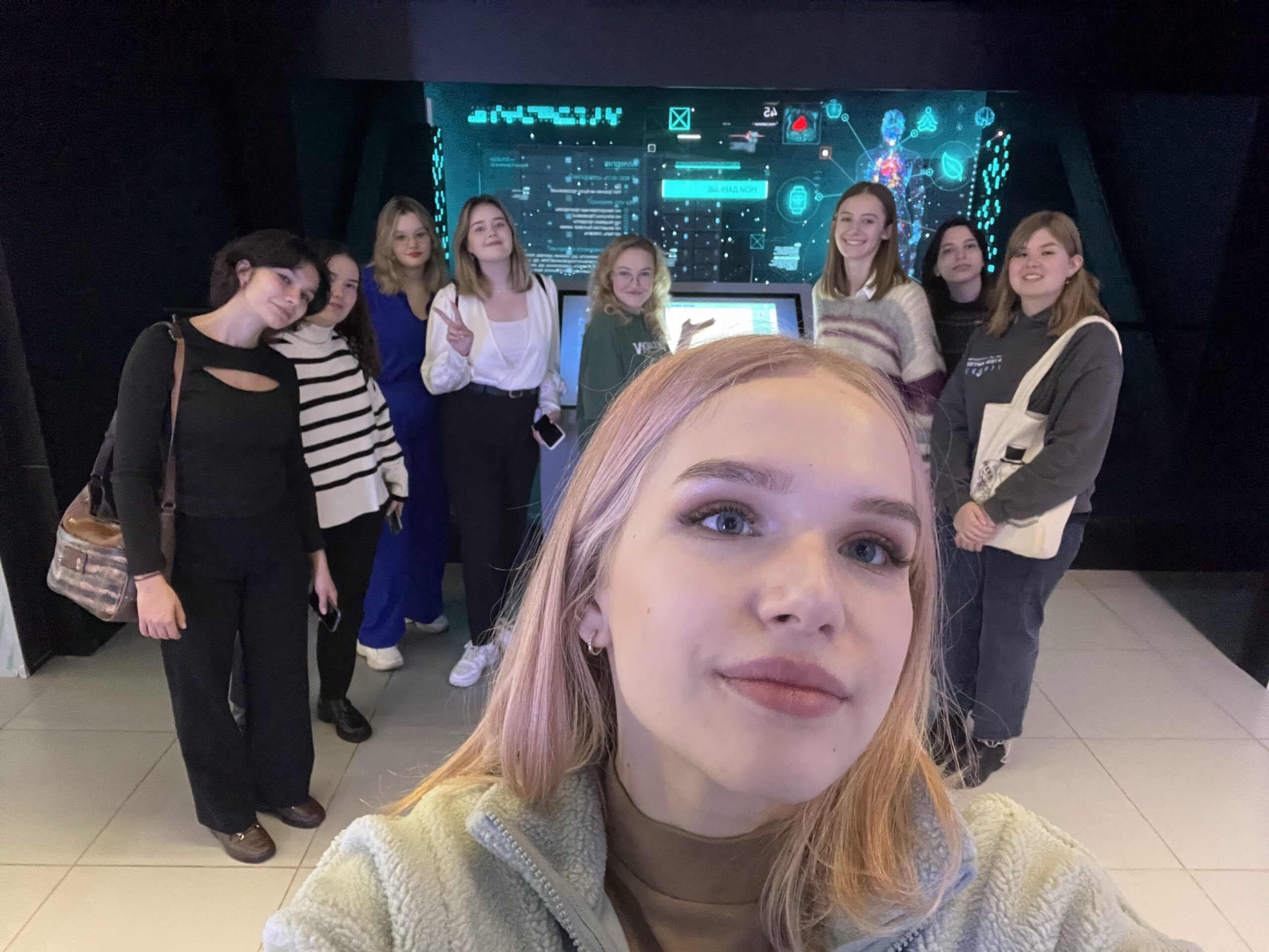 Студенты в городе