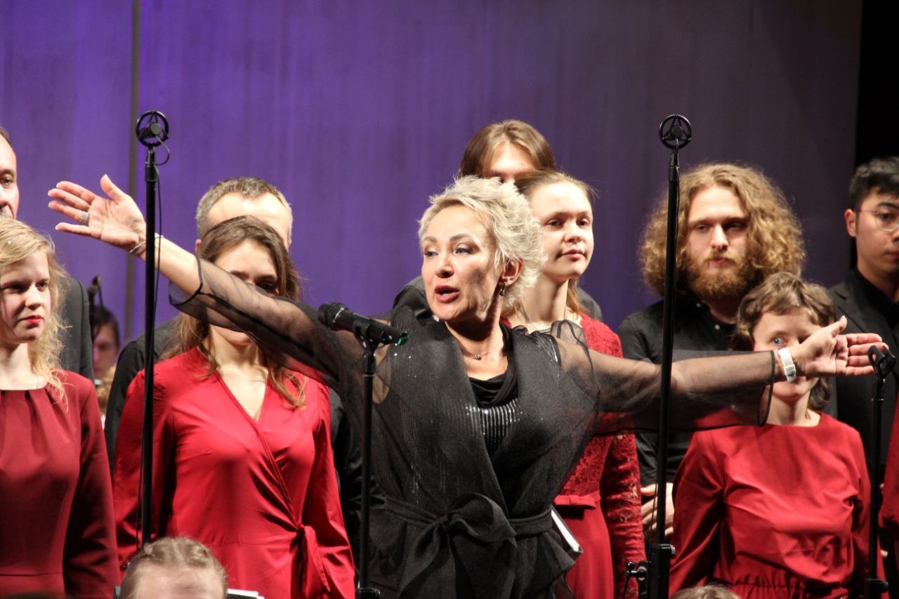 Сводный хор МГПУ выступил в Московском международном Доме музыки