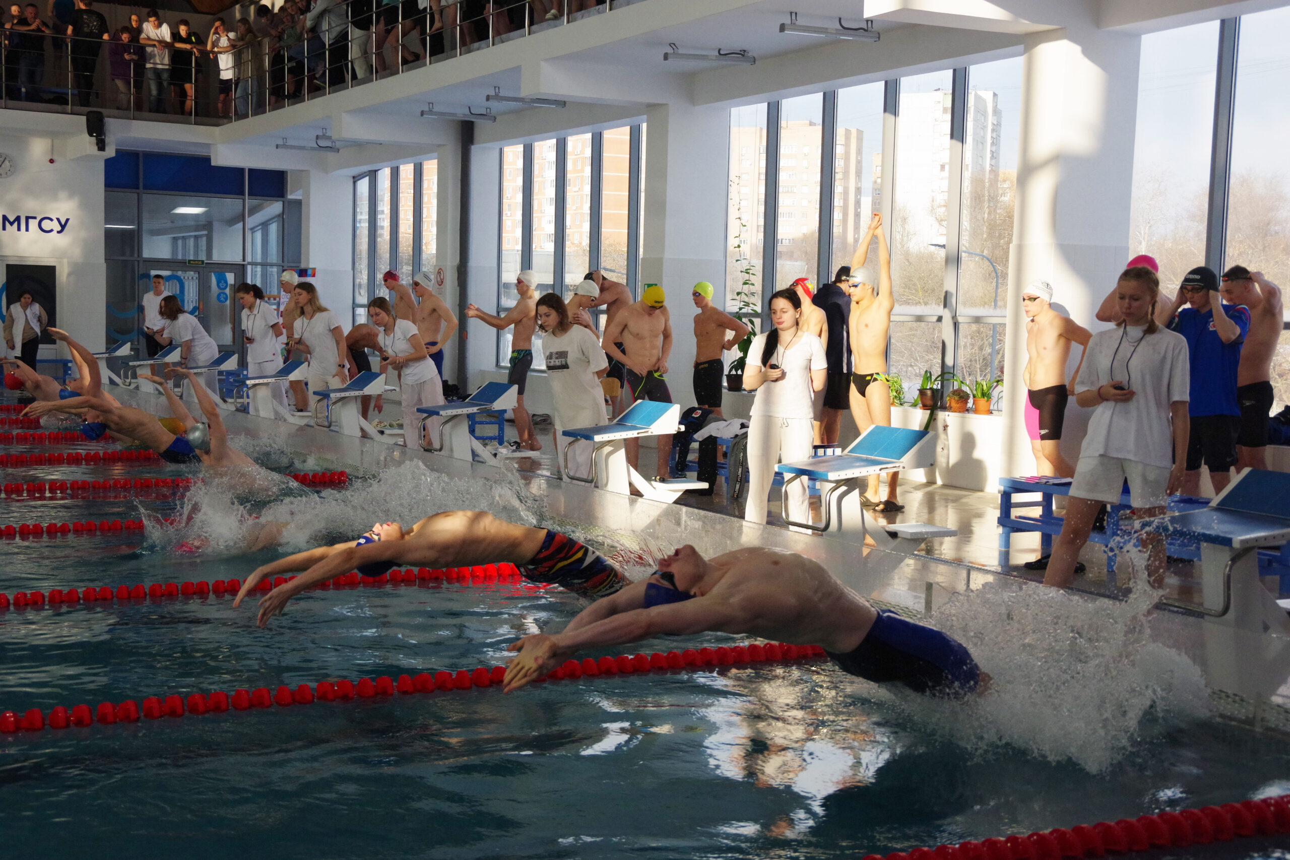 Сборная МГПУ по плаванию завоевала шесть медалей МССИ