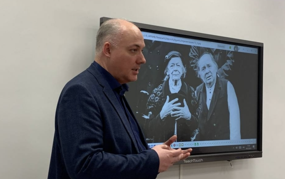 В ИКИ прошла встреча с редактором Ленкома Сергеем Николаевым