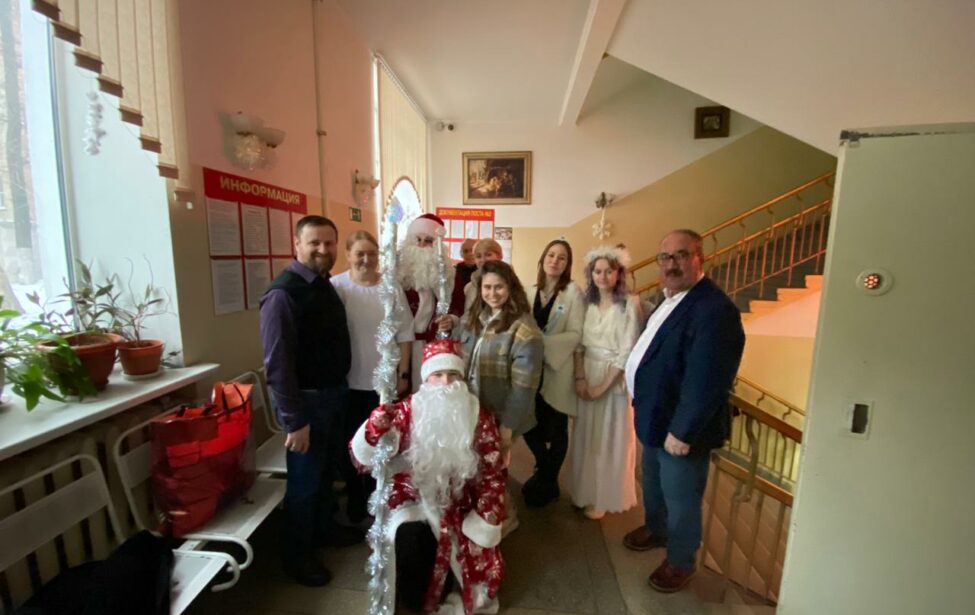 Поздравления к Новому году от ИИЯ, проходящим лечение в госпитале Бурденко