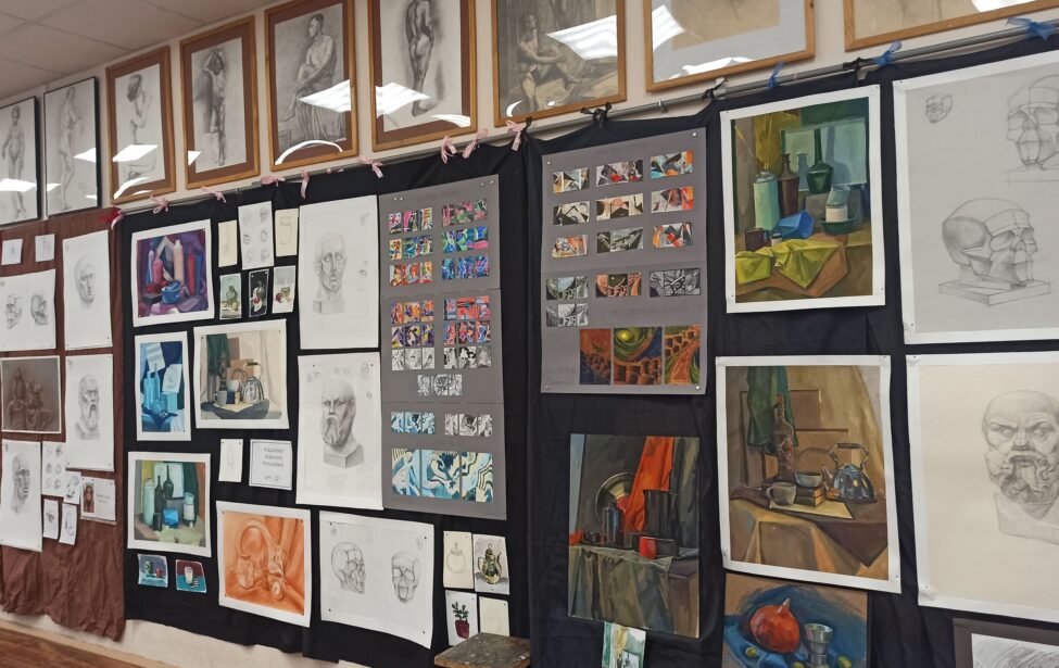 Начались зимние просмотры департамента ИЗО, ДИ&nbsp;и&nbsp;дизайна