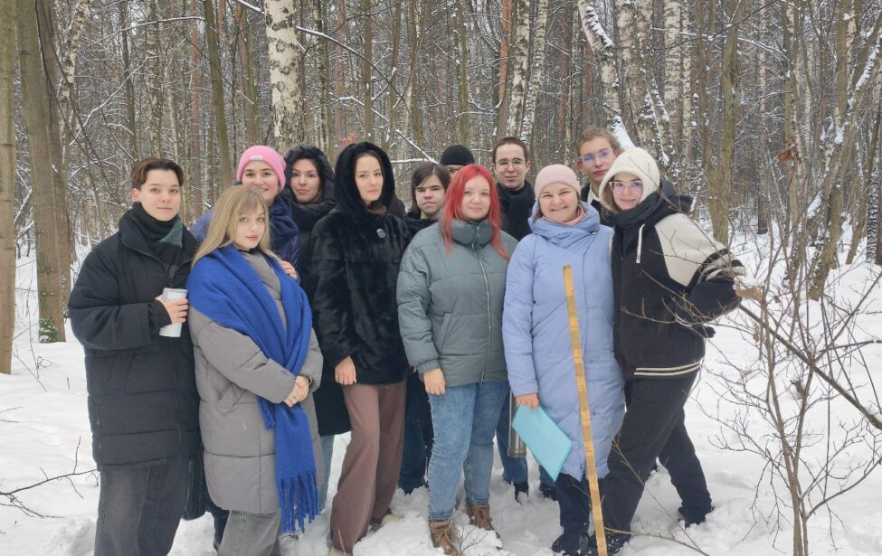 Активисты Геоцентра организовали мониторинг снежного покрова в ВАО