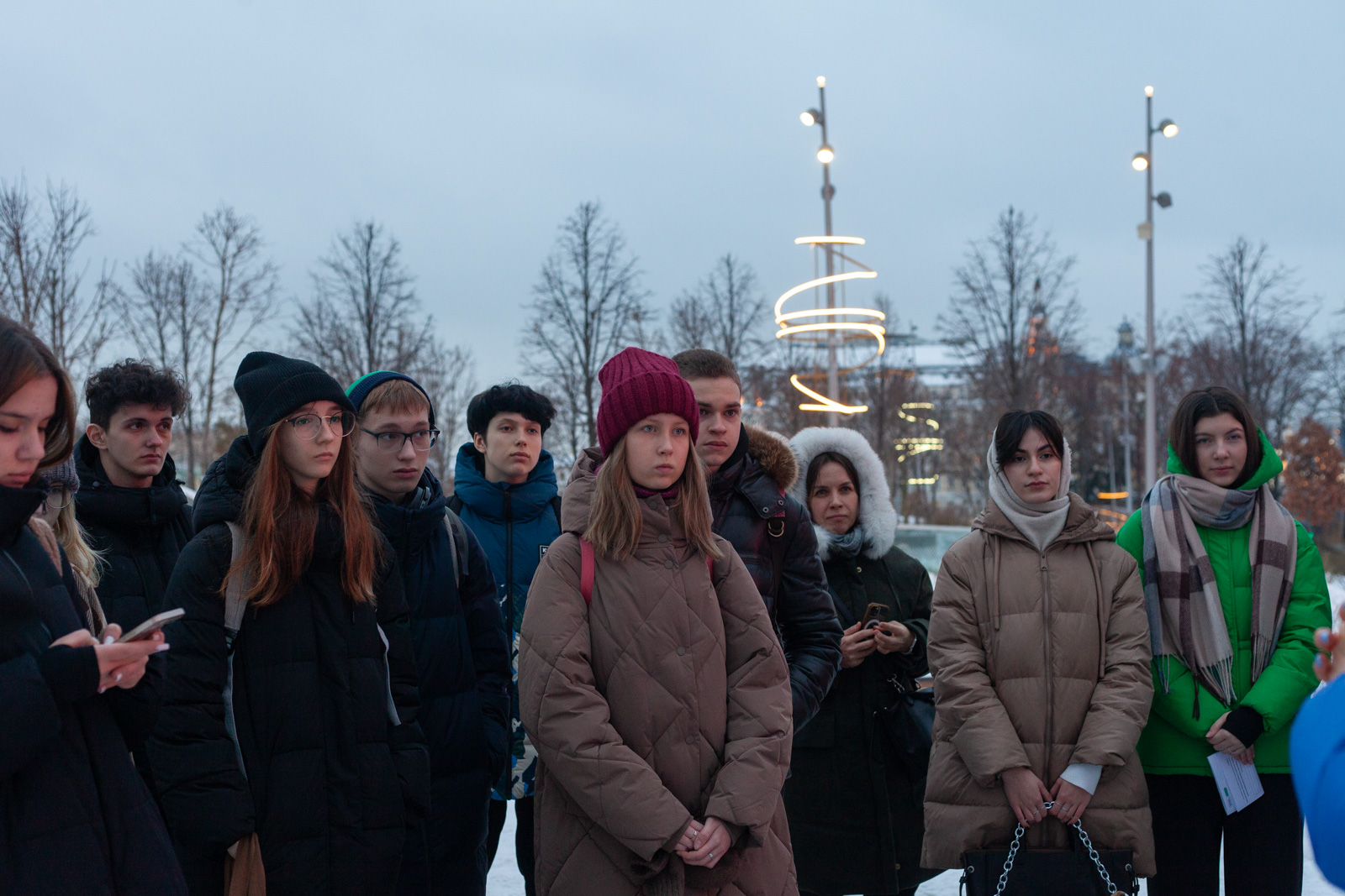 Экскурсия медиакласса в&nbsp;Зарядье