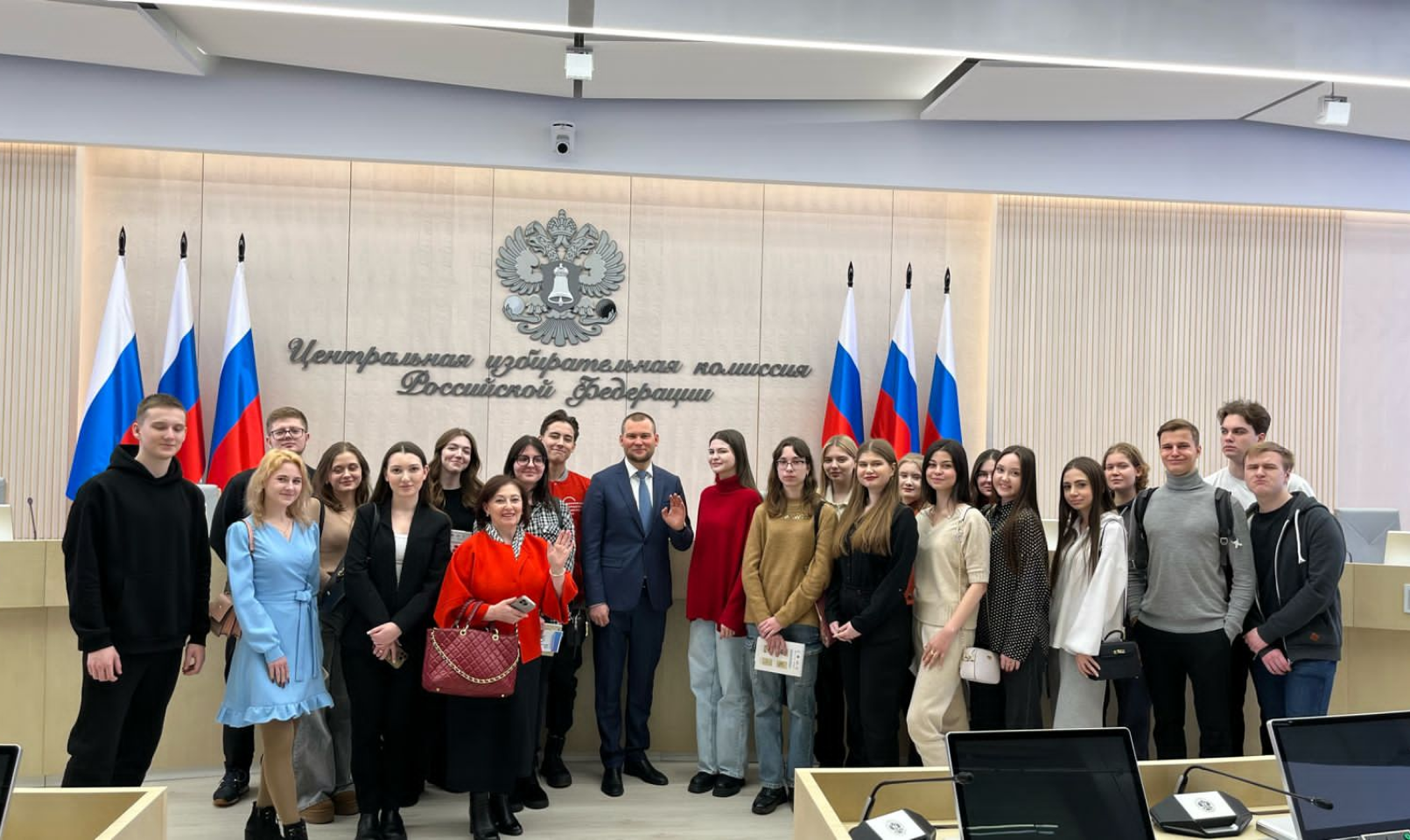 Студенты МГПУ посетили ЦИК РФ