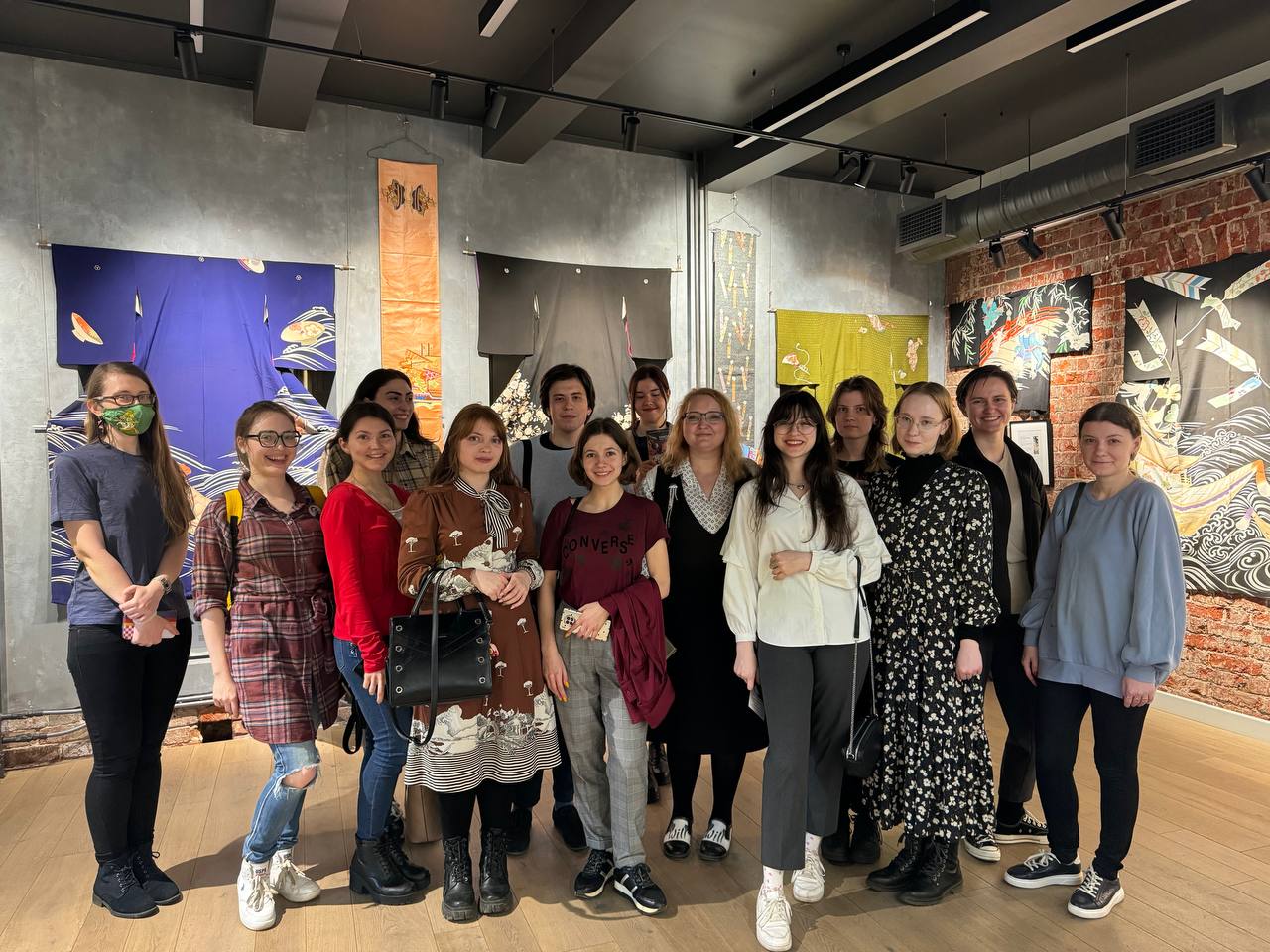 Студенты и преподаватели ИИЯ посетили выставку «Кимоно: мужской мир»