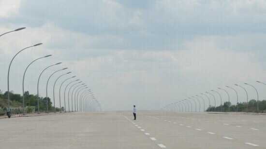 Трасса в Нейпьидо_Мьянма