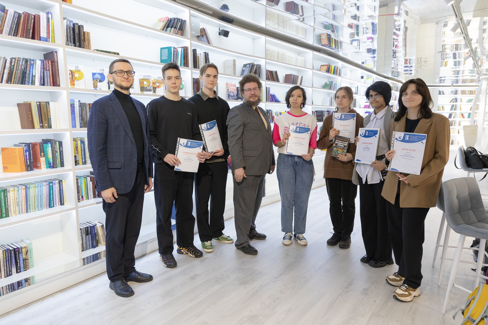 Награждение победителей Междисциплинарной олимпиады конвергентного образования
