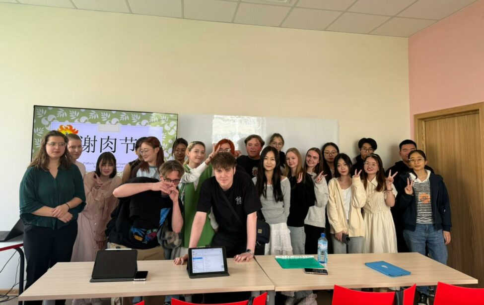 Совместная встреча студентов из Китая и студентов МГПУ