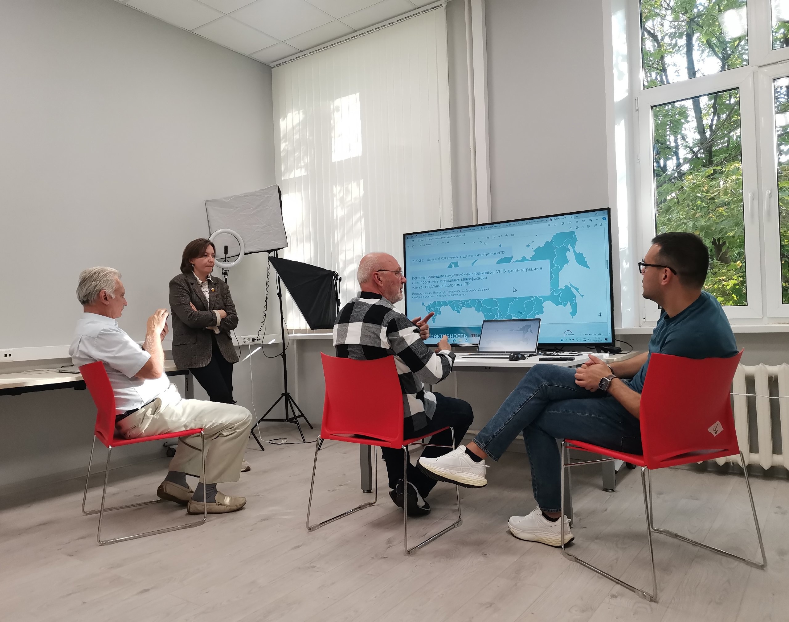 Встреча с ректором Хабаровского краевого института