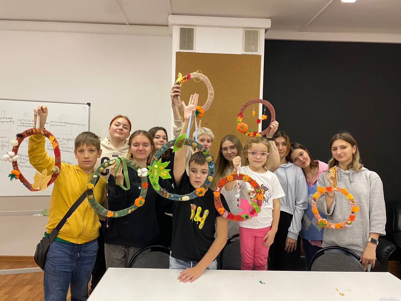 Ежемесячная встреча проекта #ятожеособенный: осенний мастер-класс и незабываемые впечатления