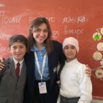 Студентка МГПУ обучает школьников русскому языку в Таджикистане