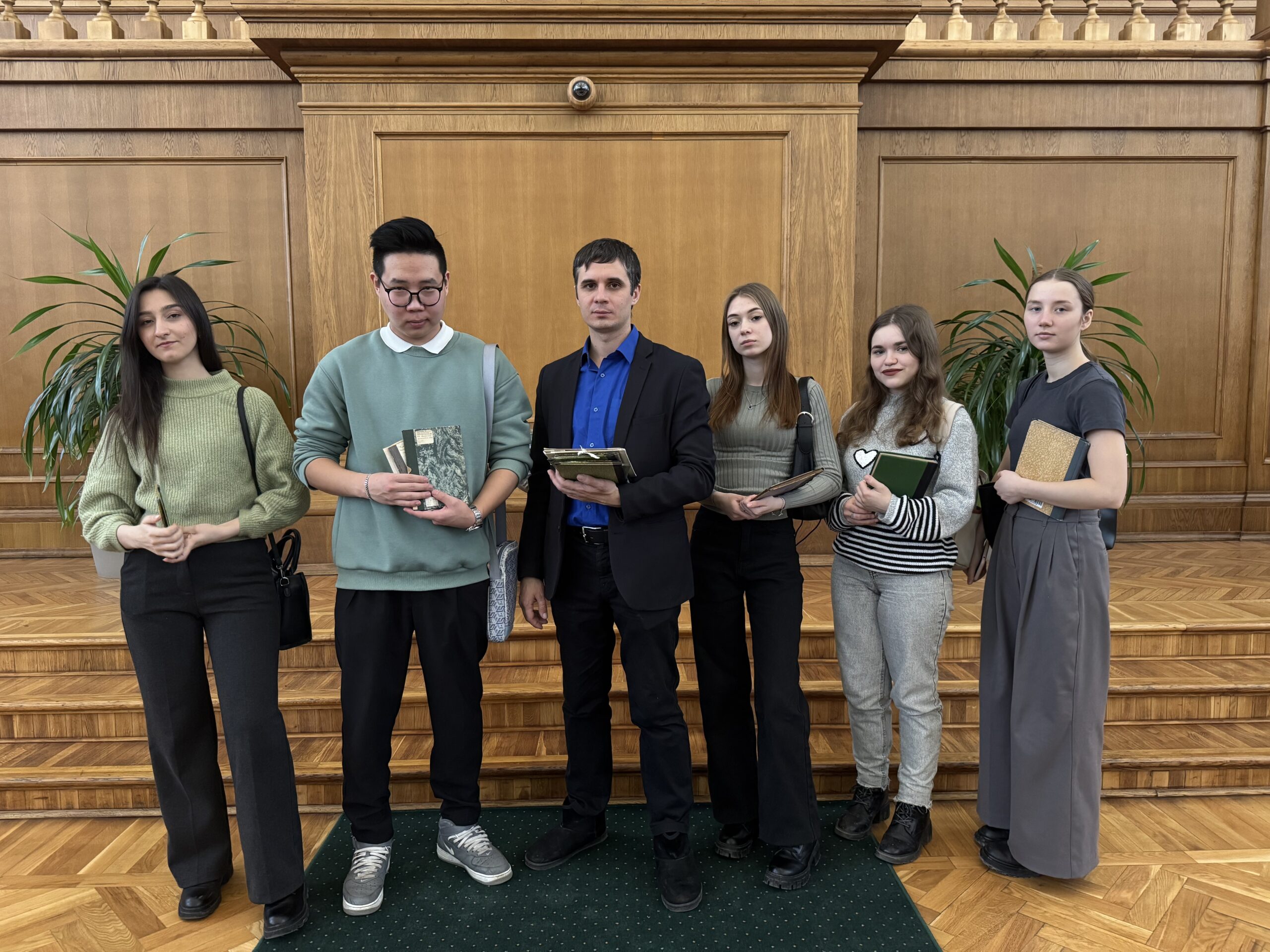 Студенты МГПУ на экскурсии в Российской государственной библиотеке